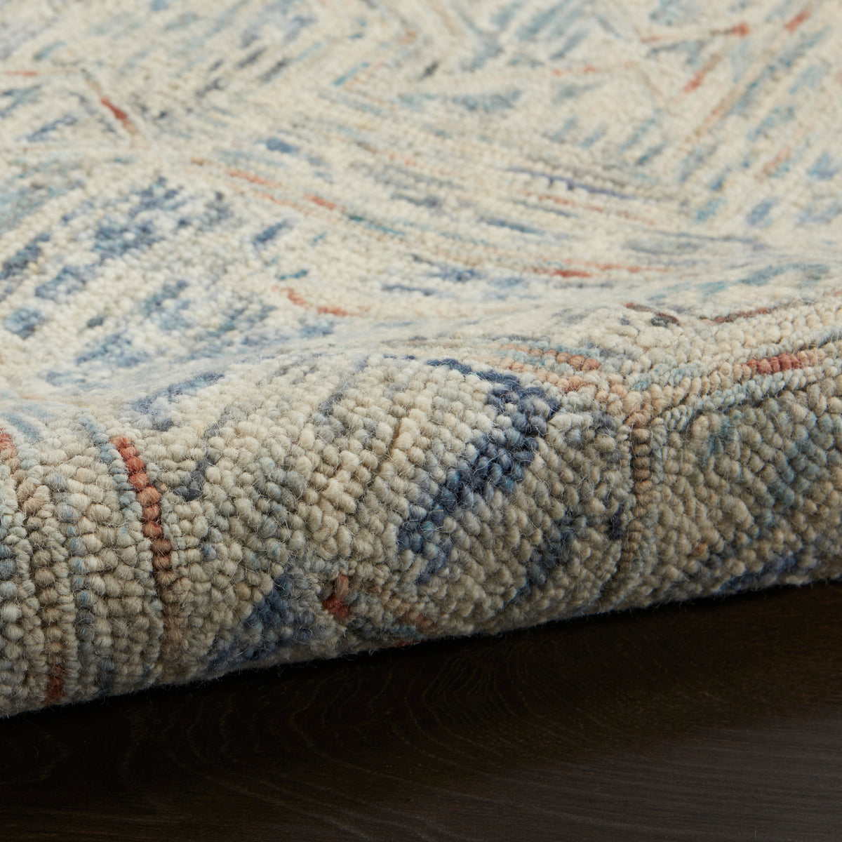 Interlock ITL02 Blue Multicolor Rug