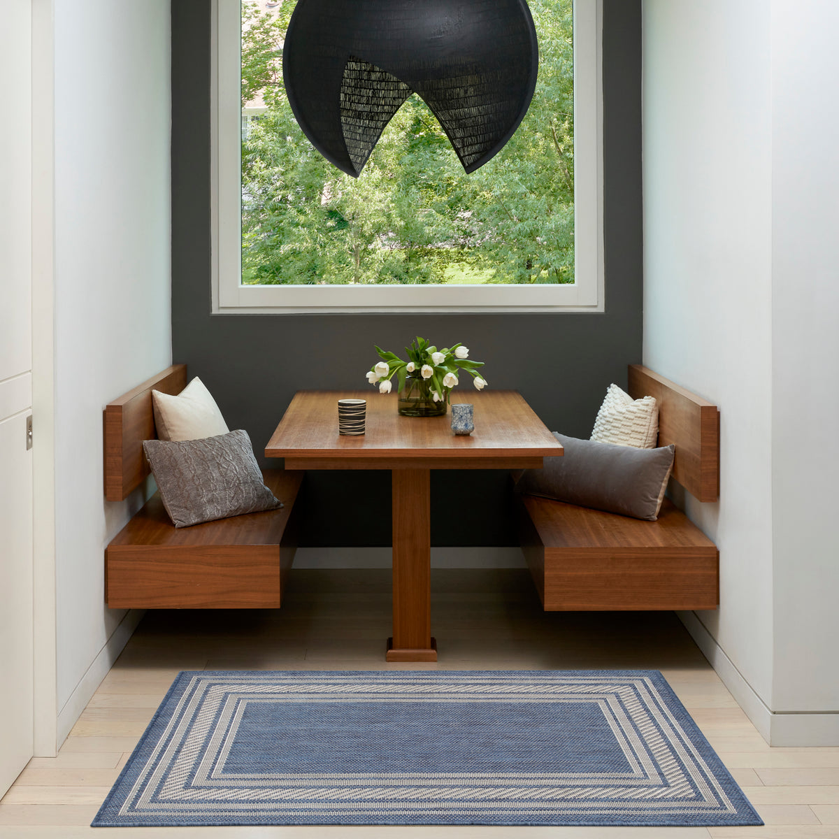 Horizon Indoor/Outdoor HOZ03 Denim Rug