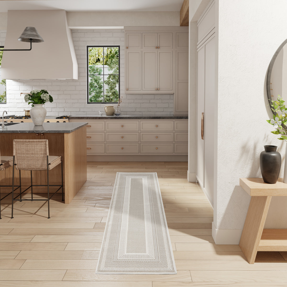 Glitz GLZ07 Ivory Rug
