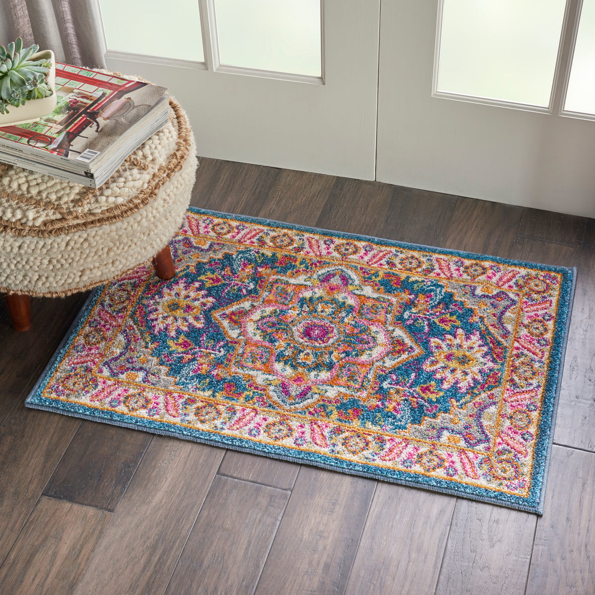 Passion PSN20 Teal Multicolor Rug