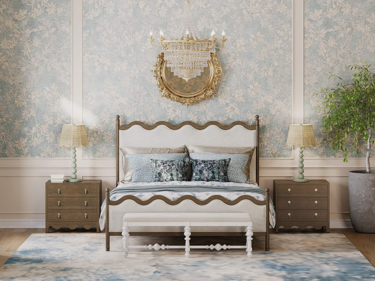 Chloe 3 Drawer Dresser in Straw Wash