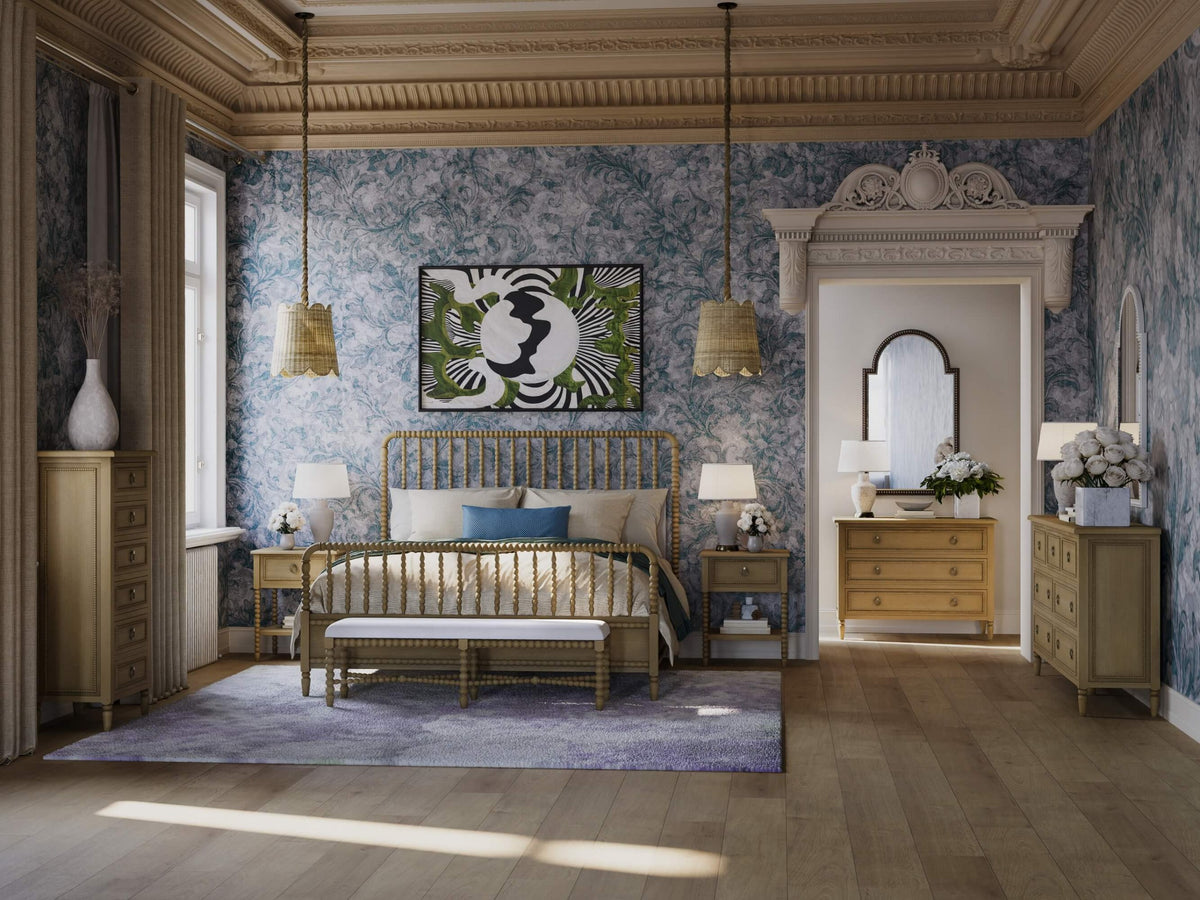 Cholet Bed King in Fruitwood