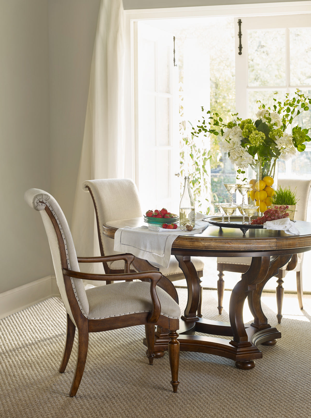 Archivist Upholstered Arm Chair