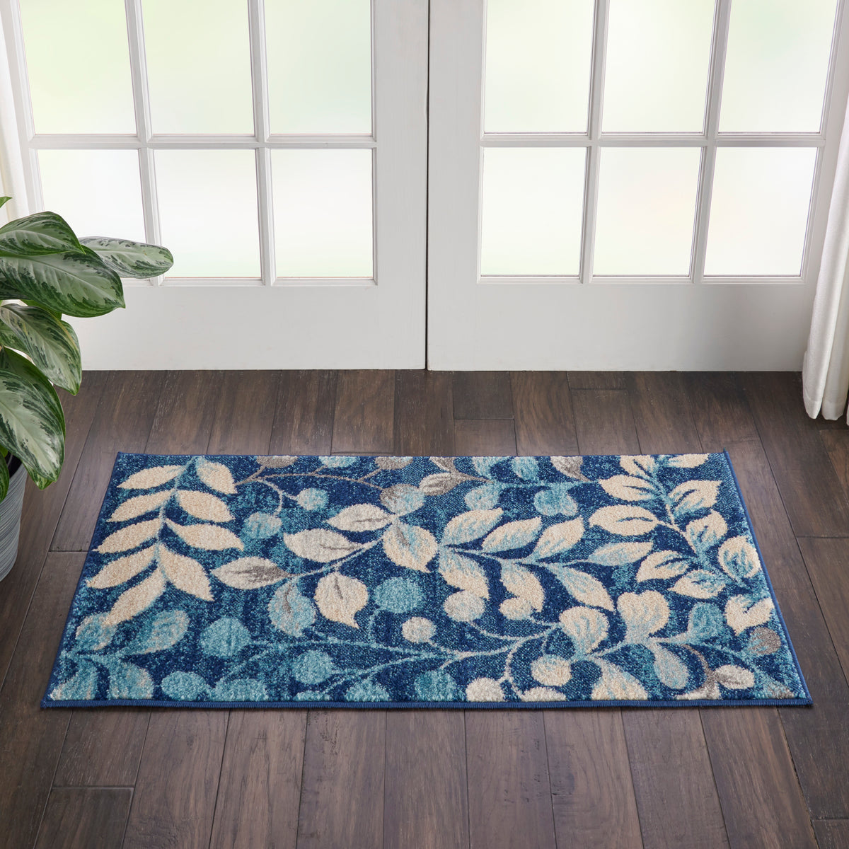 Tranquil TRA03 Navy Rug