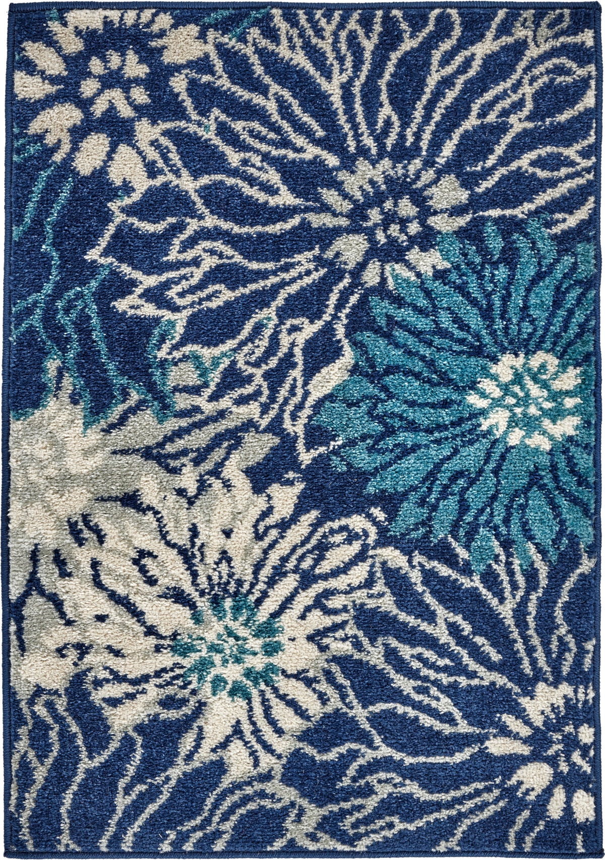 Passion PSN17 Navy Ivory Rug