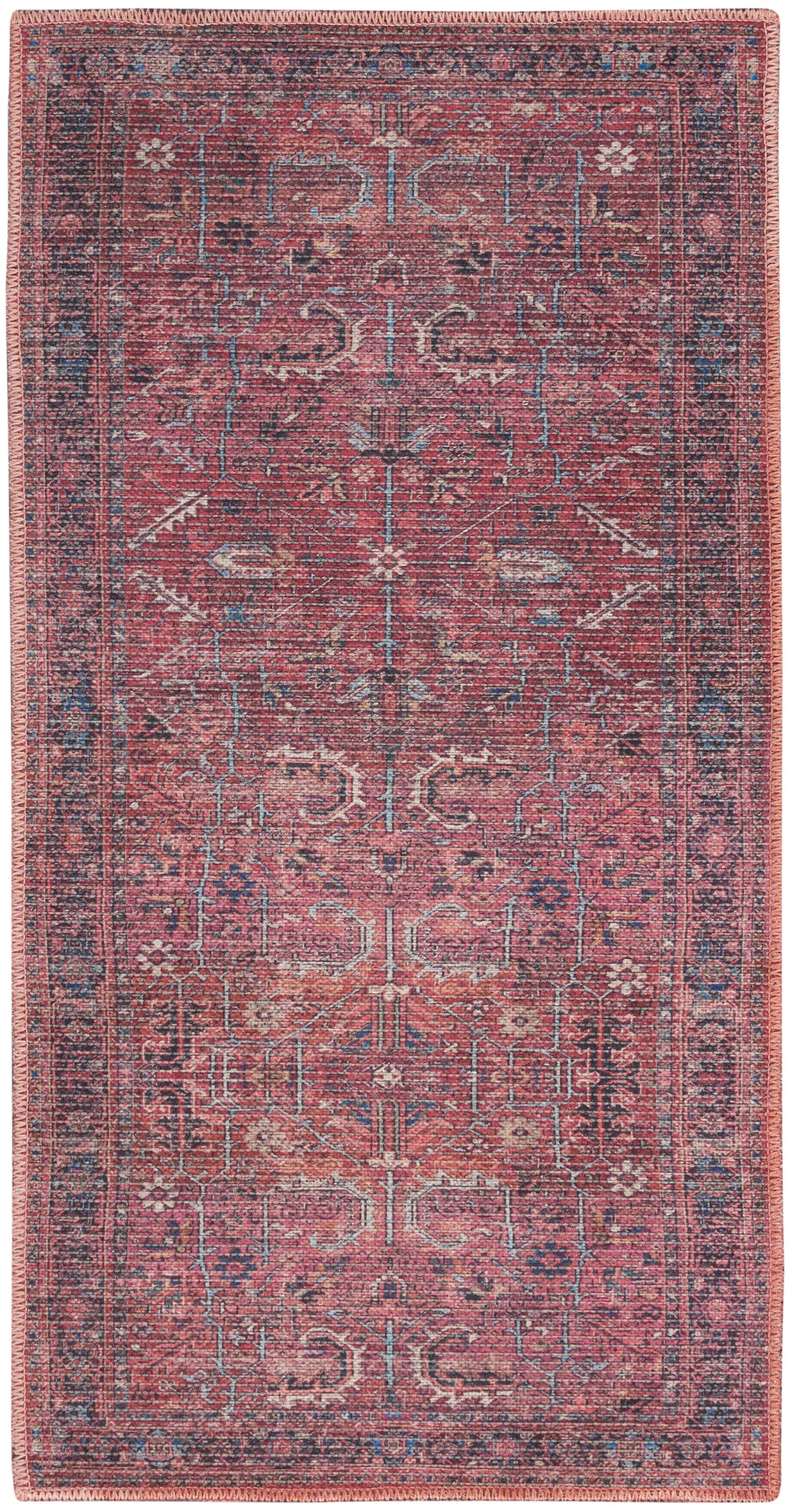 New Concept Washables SR102 Brick Rug