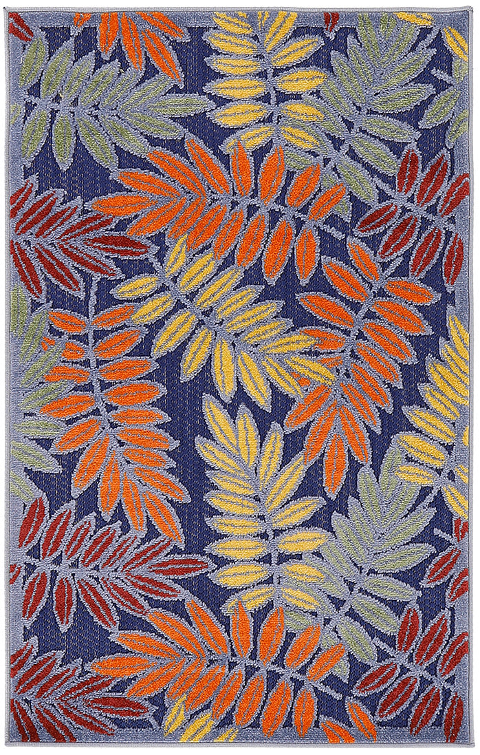 Aloha ALH18 Navy Multicolor Rug