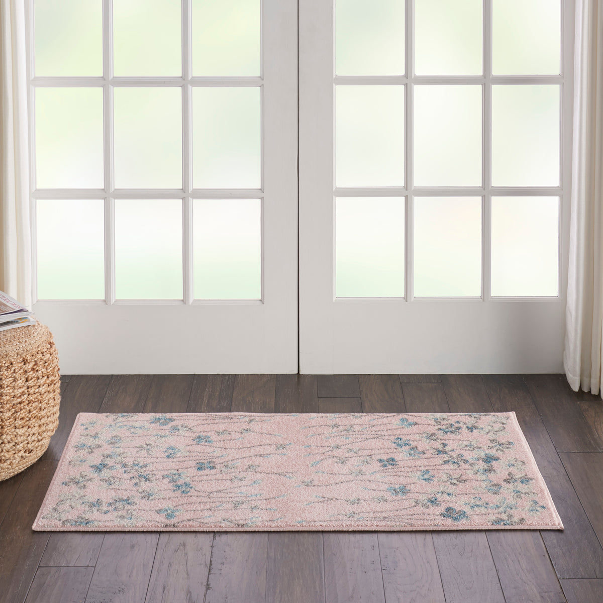 Tranquil TRA04 Pink Rug