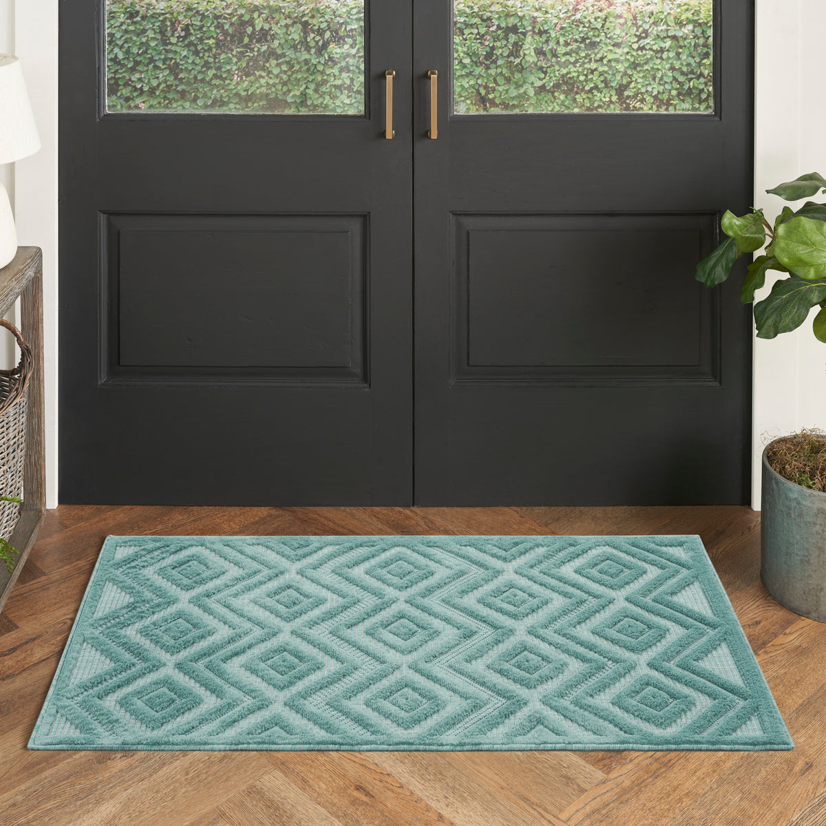 Versatile NRV01 Aqua Teal Rug