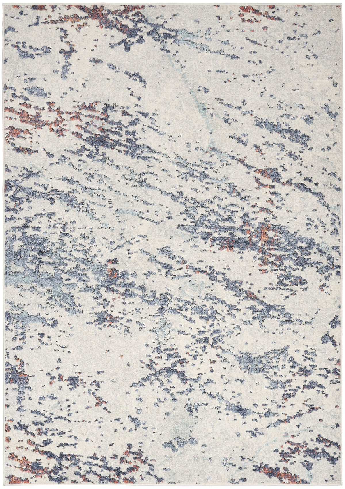 Motion MTT04 Ivory Blue Rug