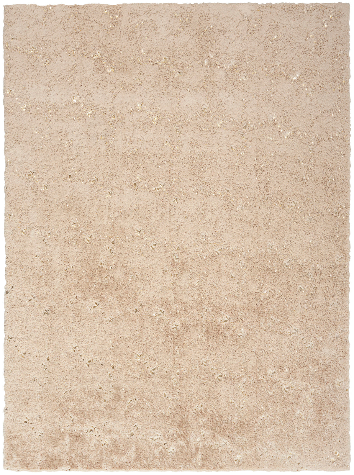 Cozy Shimmer CSH01 Beige Gold Rug