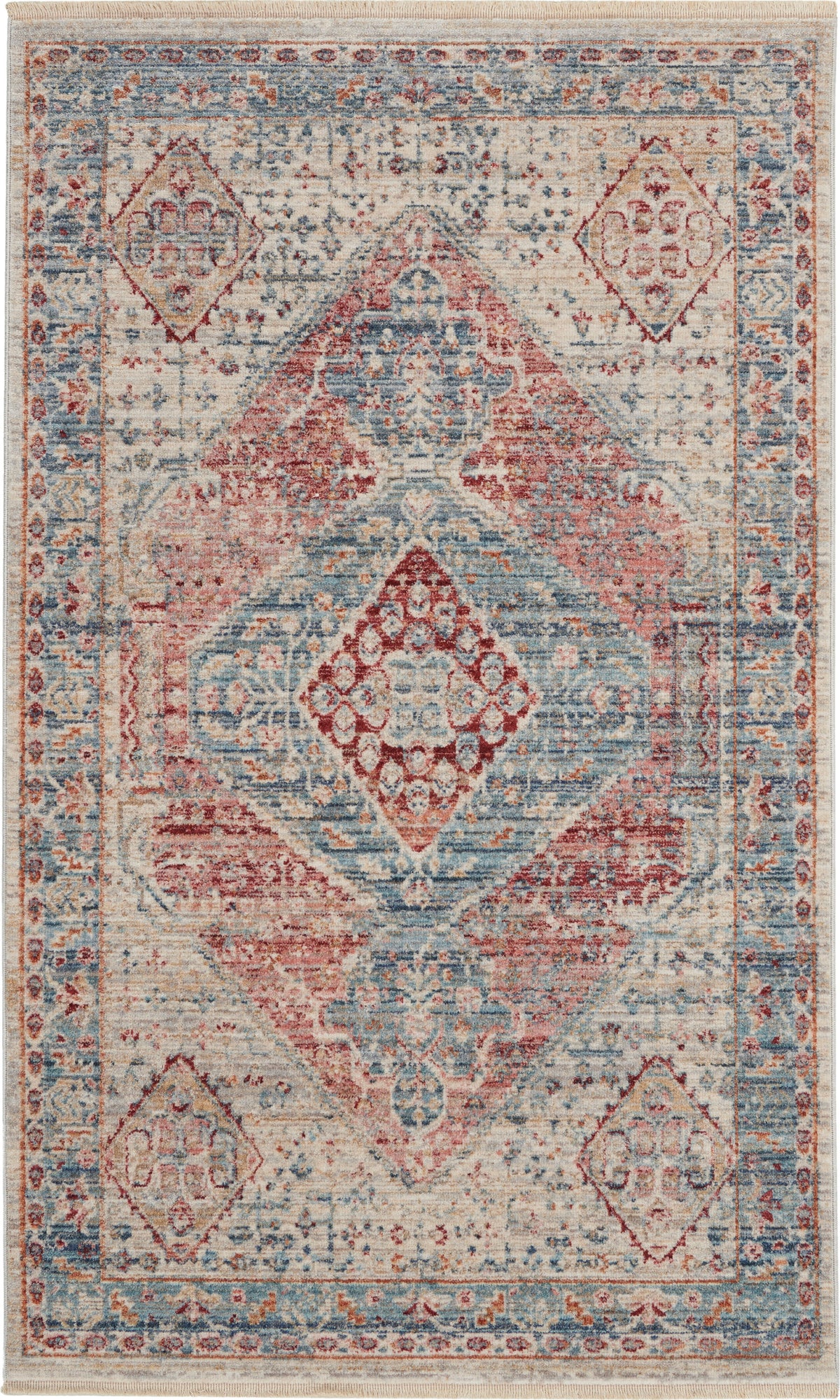 Homestead HMS03 Blue Grey Rug