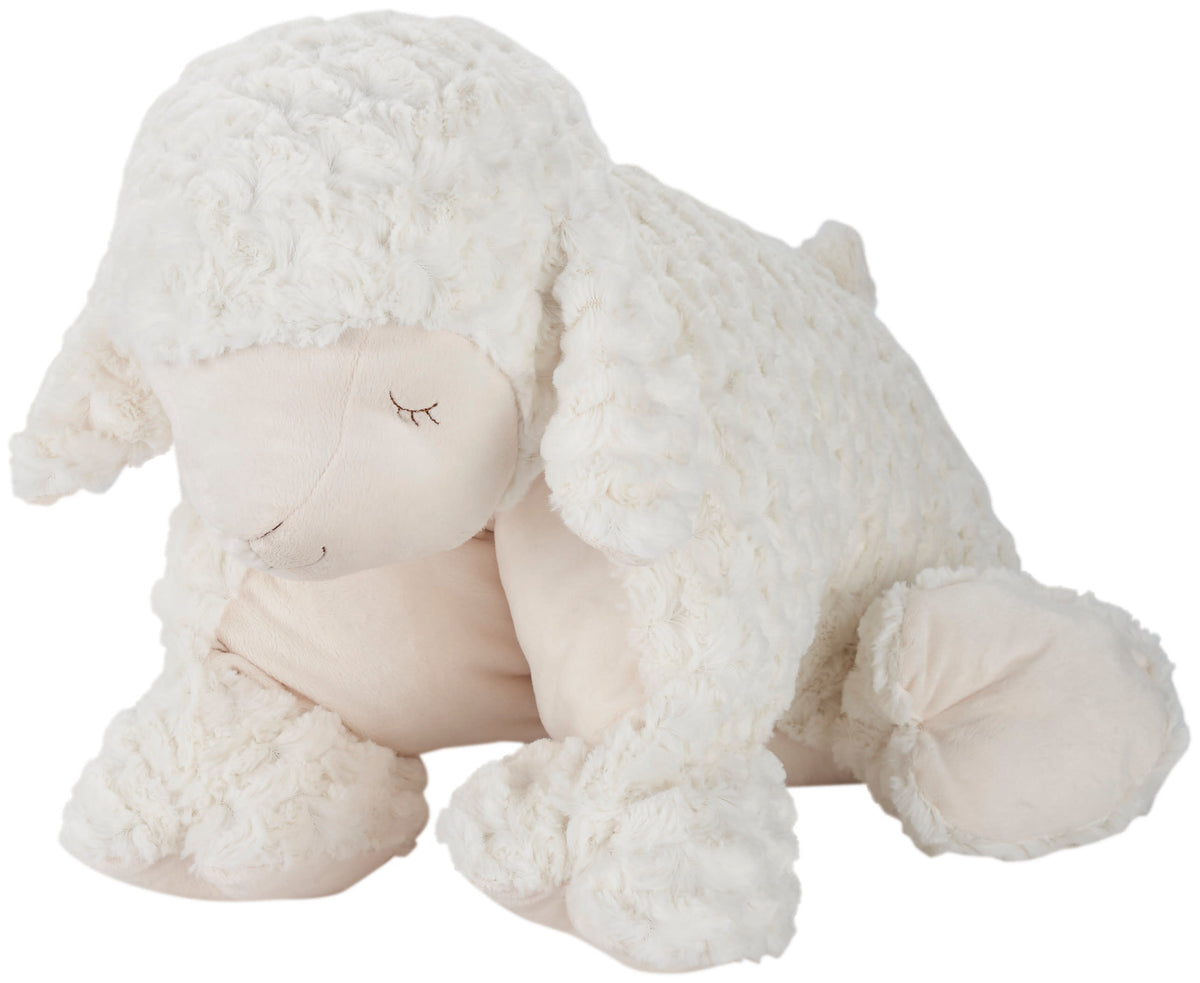 Plush Lines N2645 Ivory 18" x 22" Throw Pillows