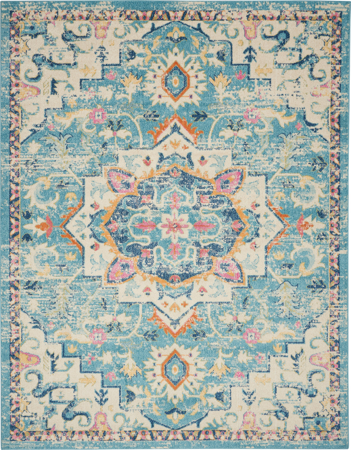 Passion PSN25 Ivory/Light Blue Rug