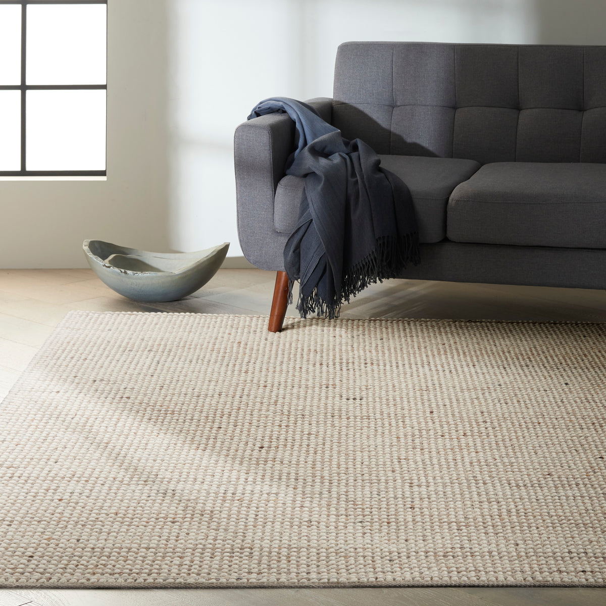 Textured Dots CK80 Natural Rug