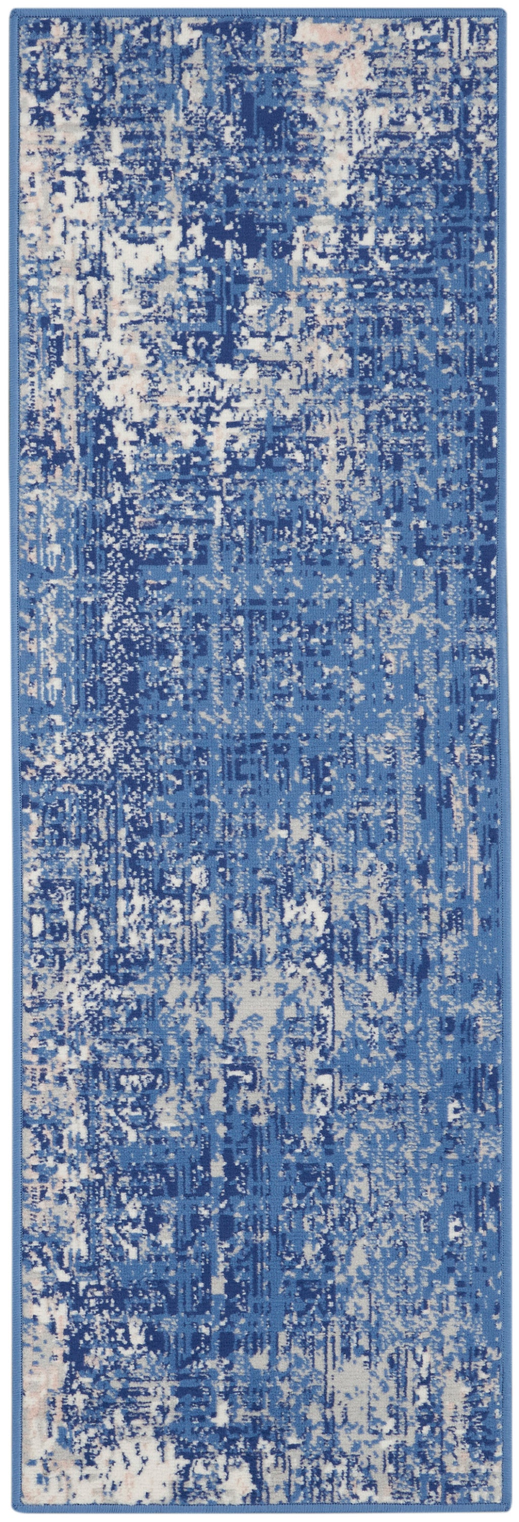 Whimsicle WHS08 Blue Ivory Rug
