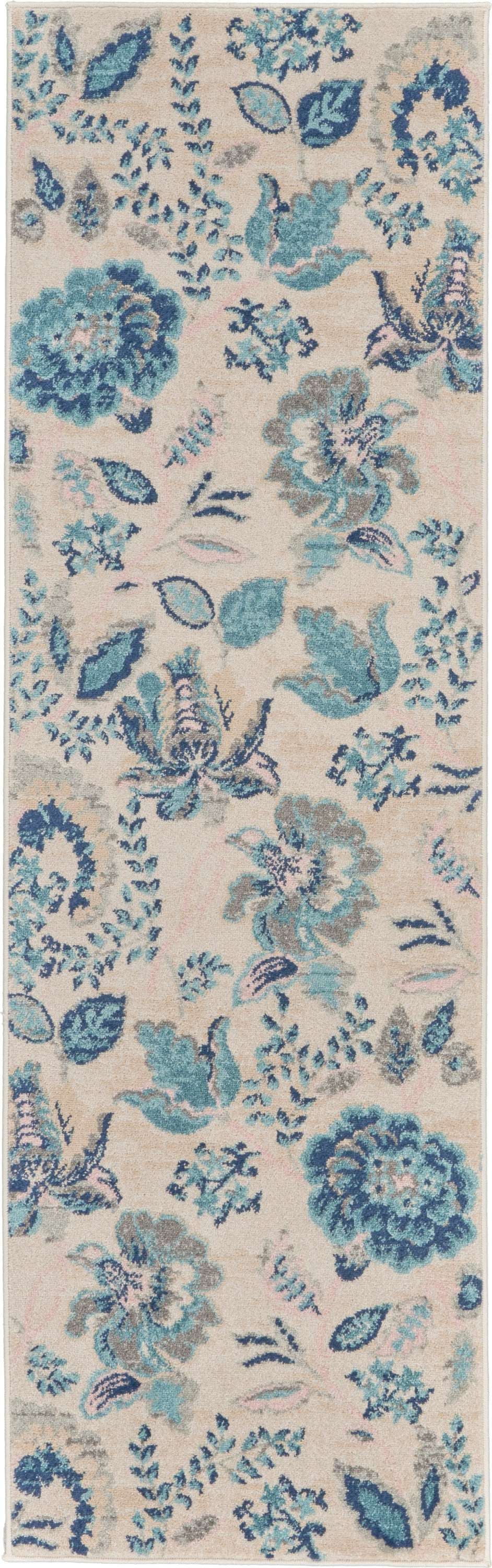 Tranquil TRA02 Ivory/Light Blue Rug