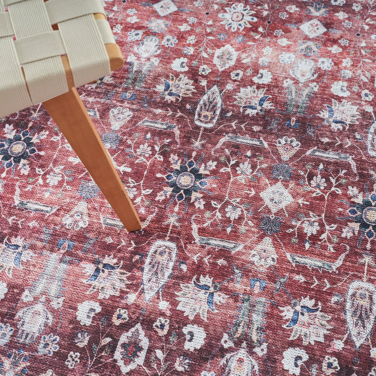 Grand Washables GRW06 Brick Ivory Rug