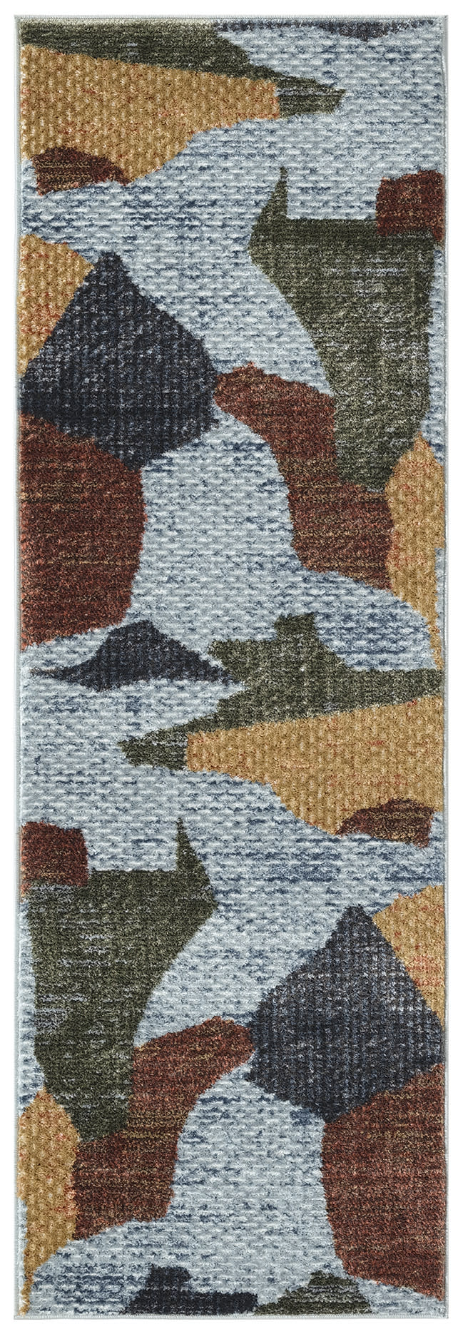 Nordic NRC18 Blue Multicolor Rug
