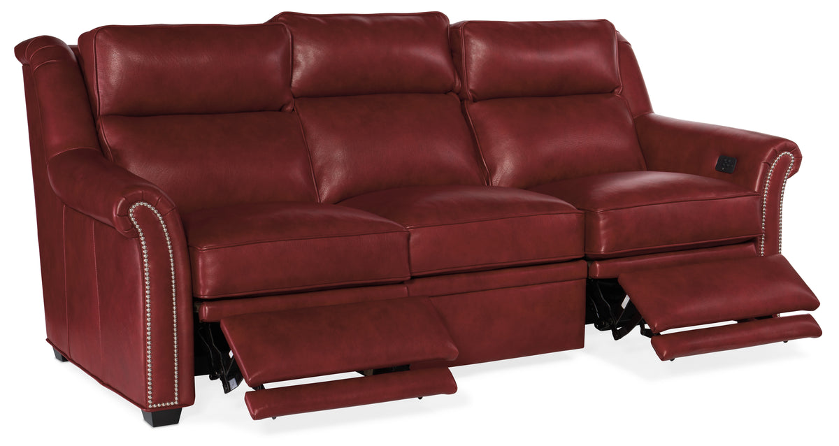 Robinson Reclining Sofa with Power Headrest - Two Piece Back