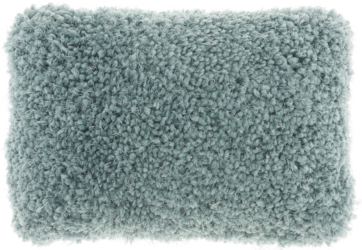 Shag TL003 Celadon 14" x 20" Throw Pillows
