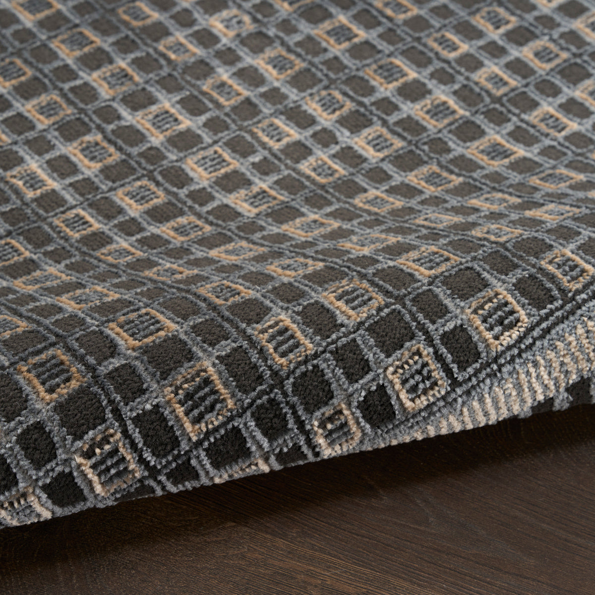 Nordic NRC03 Black Taupe Rug