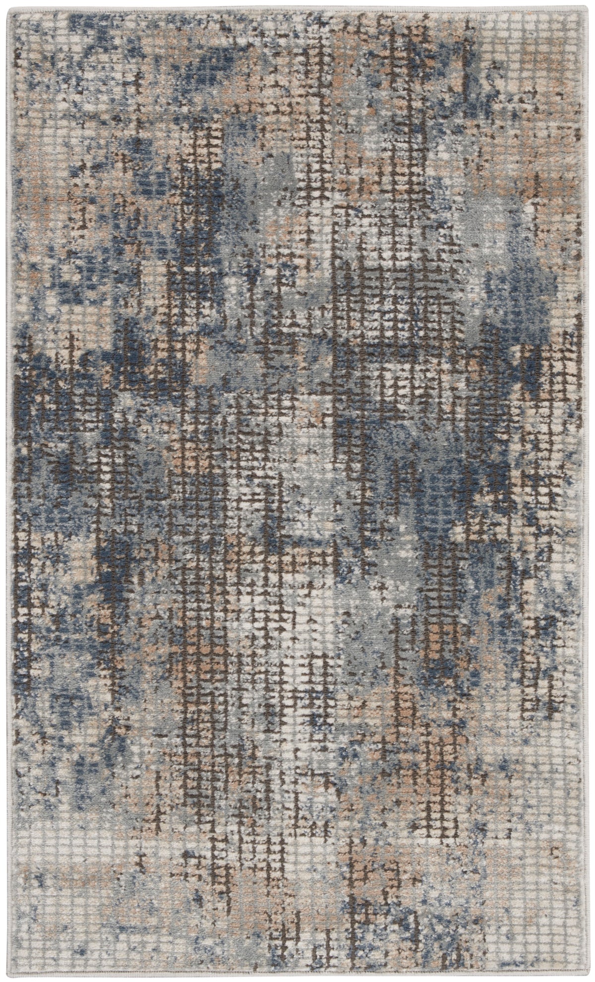Quarry QUA02 Blue Beige Rug
