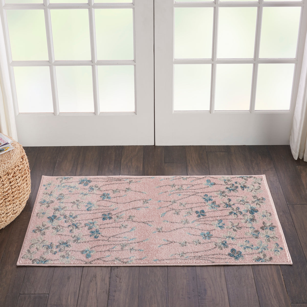 Tranquil TRA04 Pink Rug