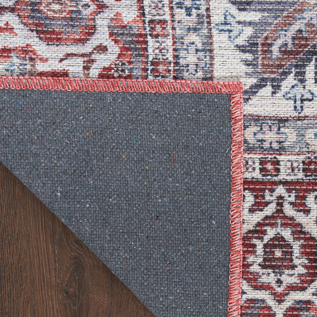 New Concept Washables SR104 Brick Ivory Rug