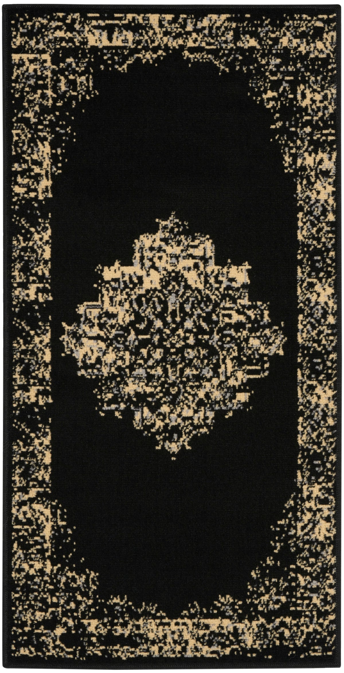 Grafix GRF14 Black Rug
