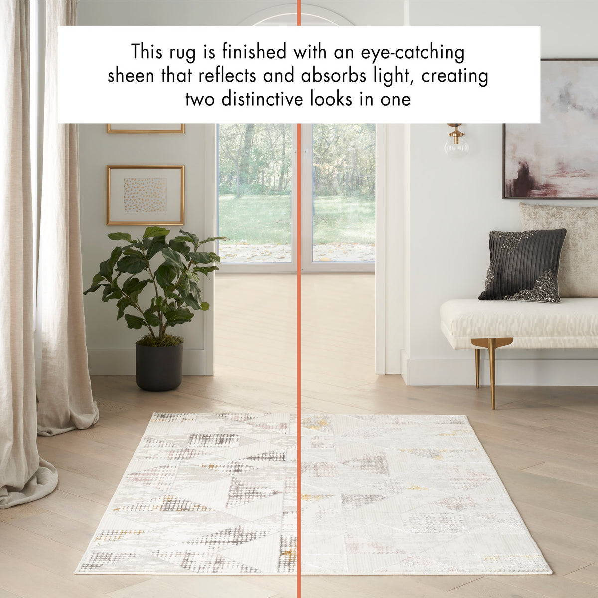 Glitz GLZ04 Ivory Multicolor Rug