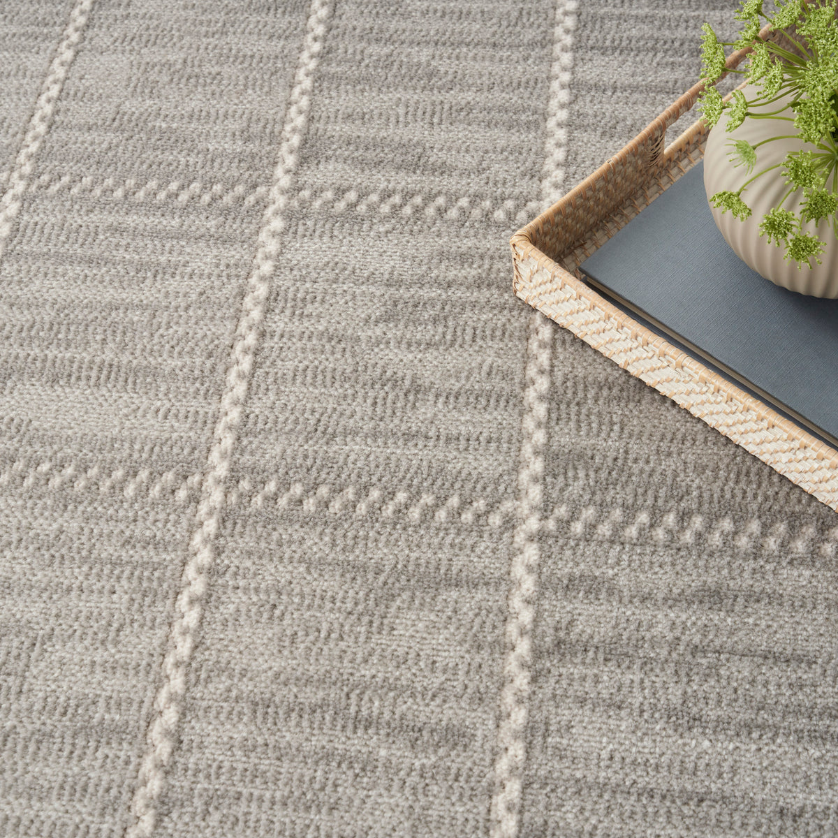 Serenity Home SRH05 Light Grey Rug