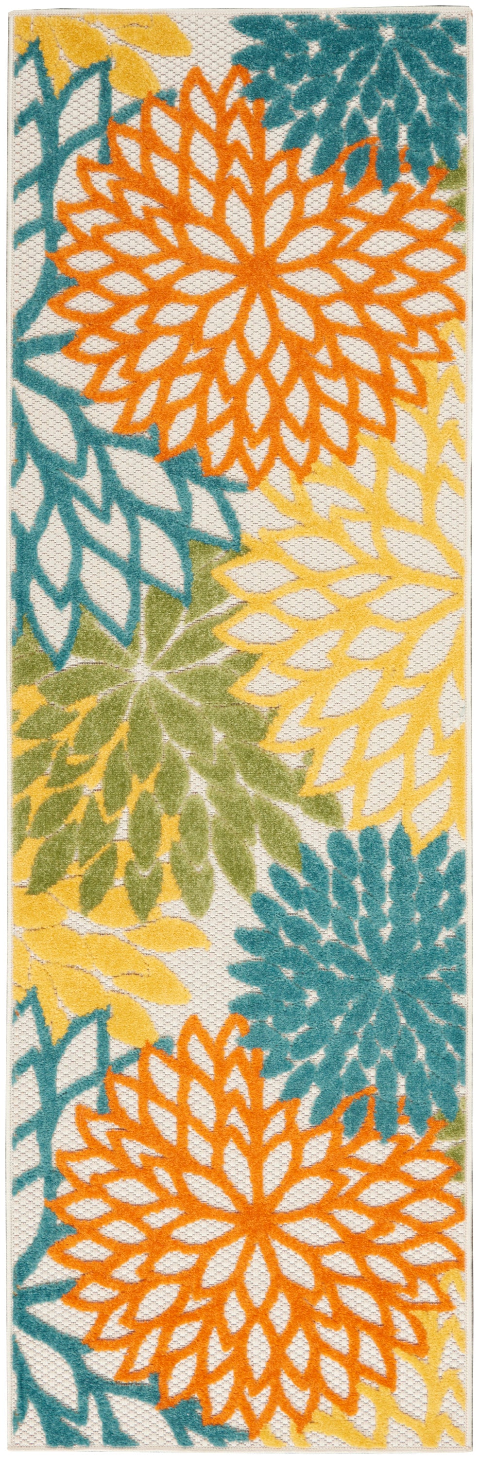 Aloha ALH05 Turquoise Multicolor Rug