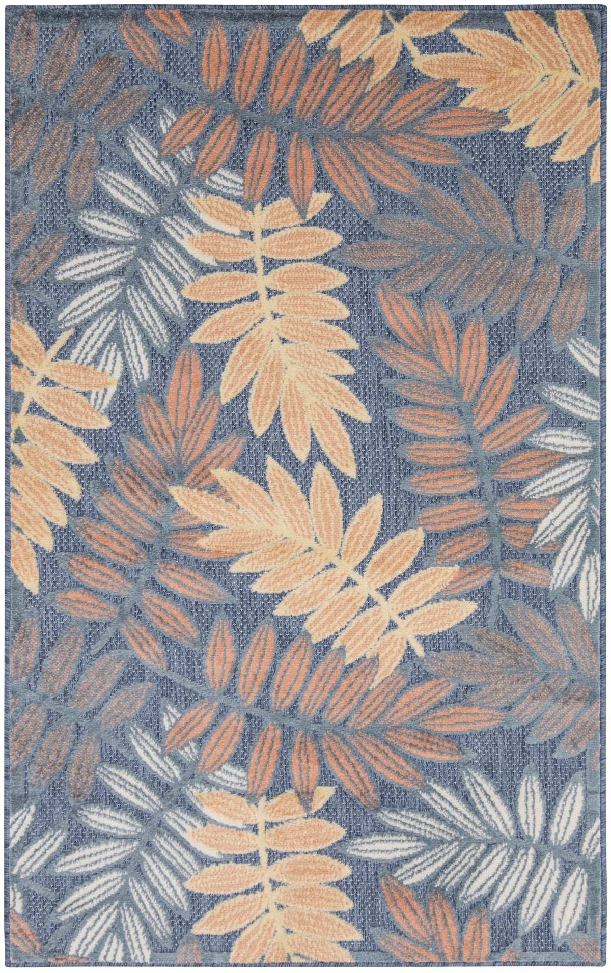 Aloha ALH18 Blue Rose Rug