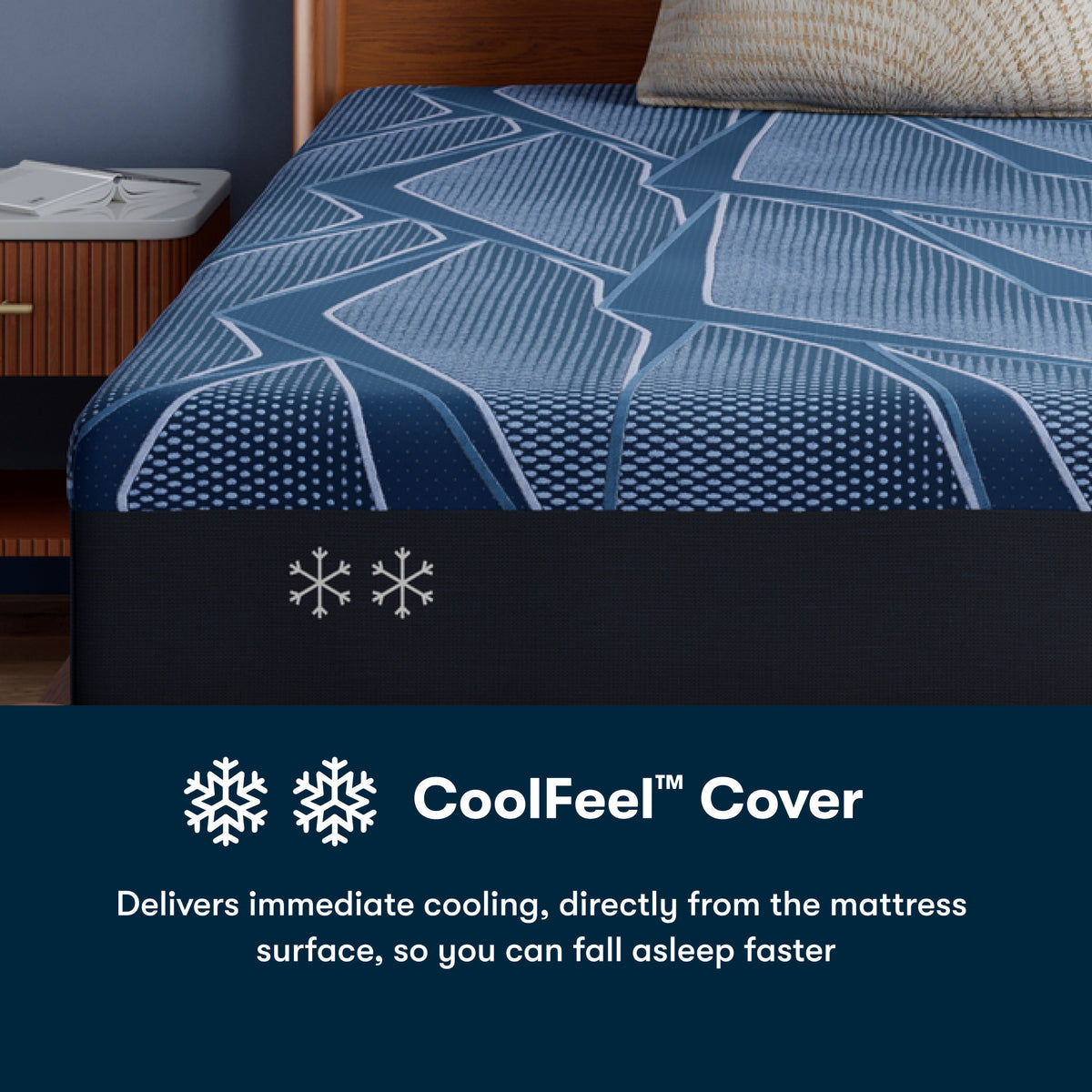iSeries NXG 2500 12.5" Hybrid Medium Mattress
