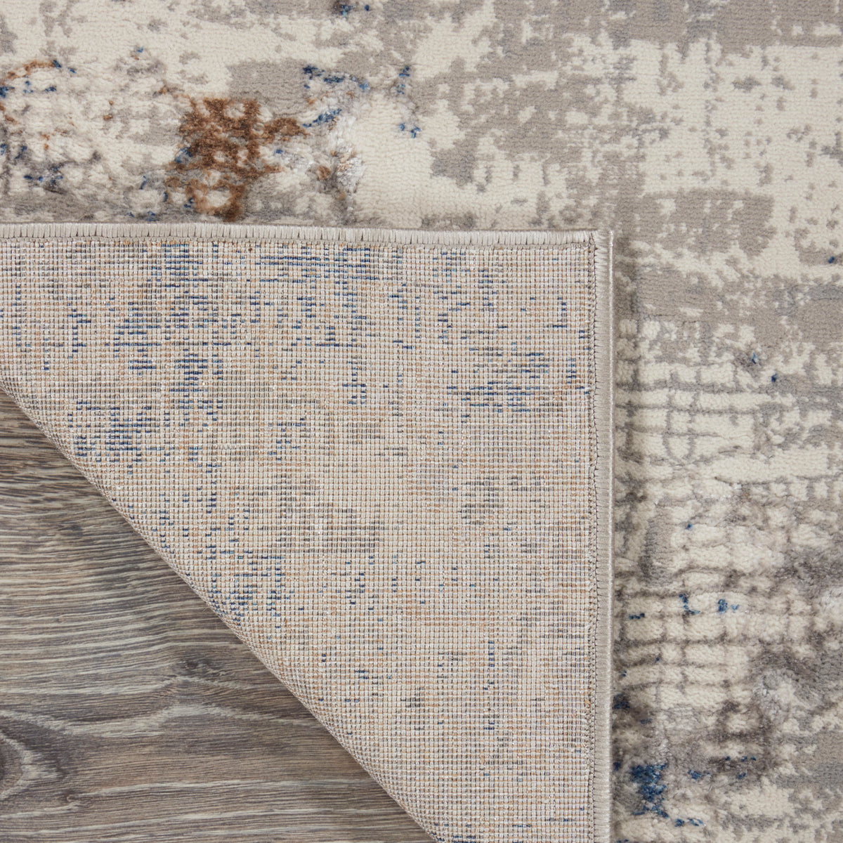 Royal Terrace KI42 White Blue Rug