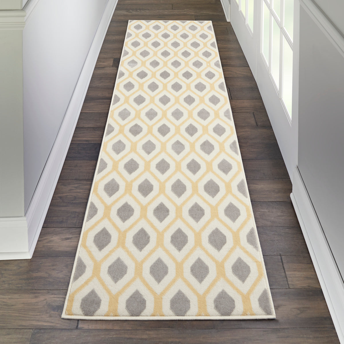 Grafix GRF22 White Rug