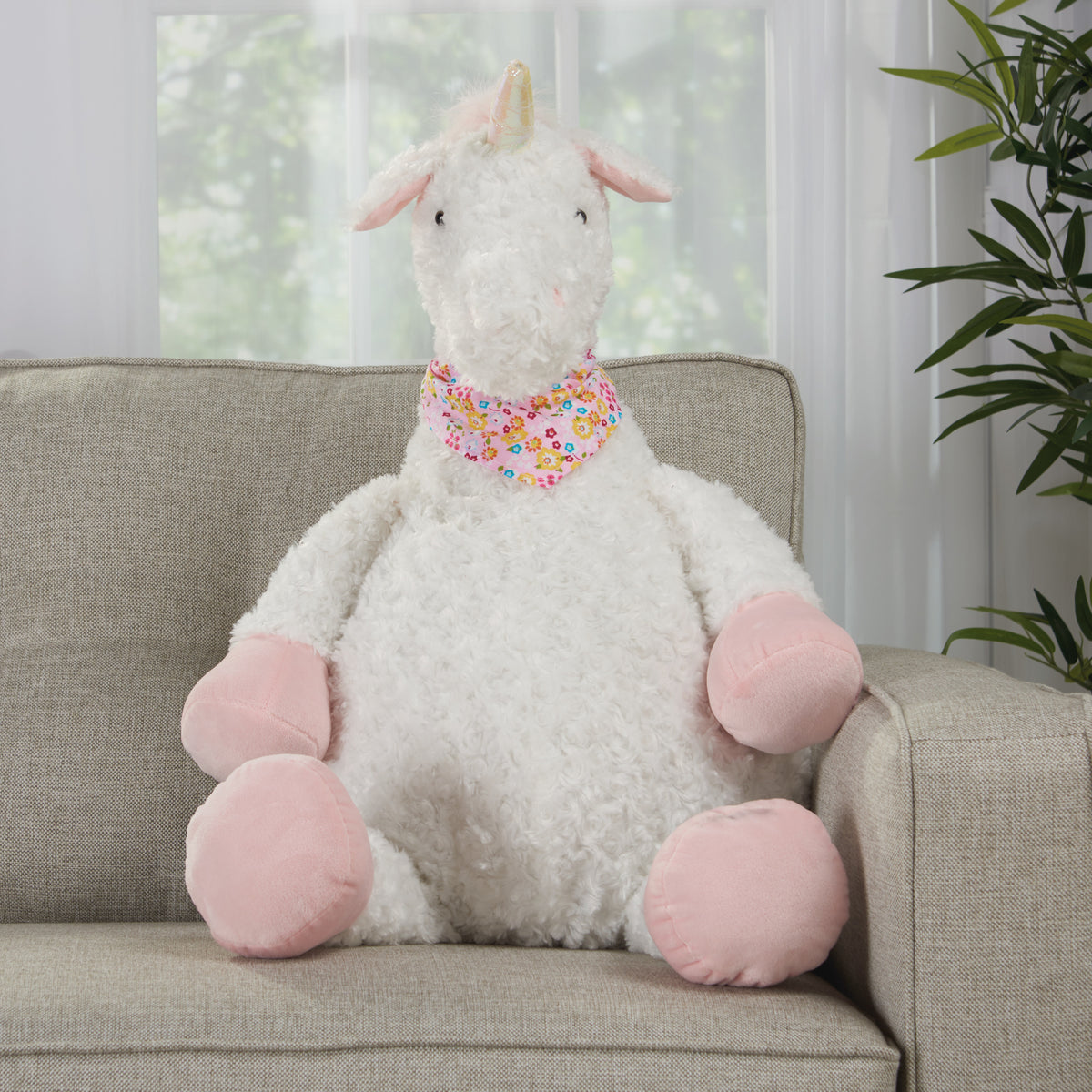 Plush Lines N1564 Ivory 22" x 26" Plush Animals