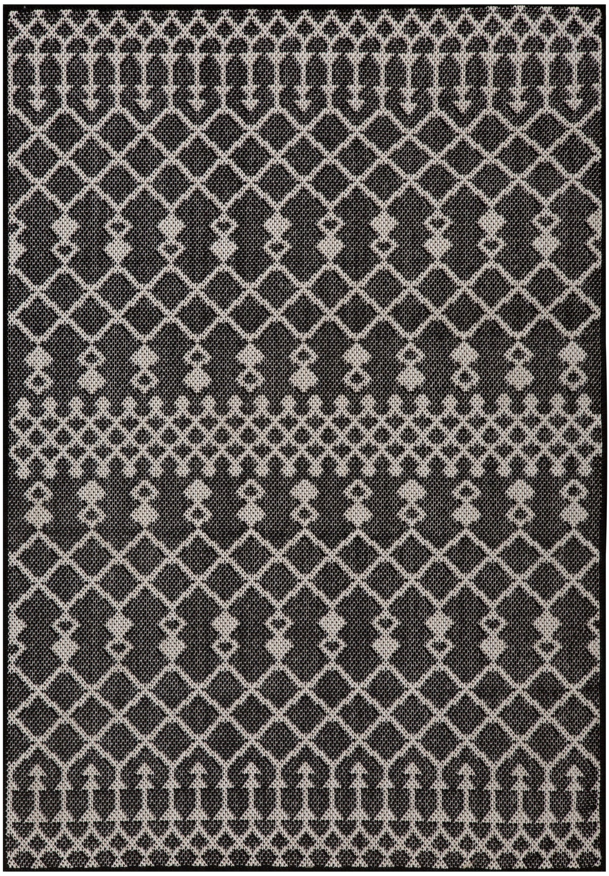 Positano POS02 Black Rug