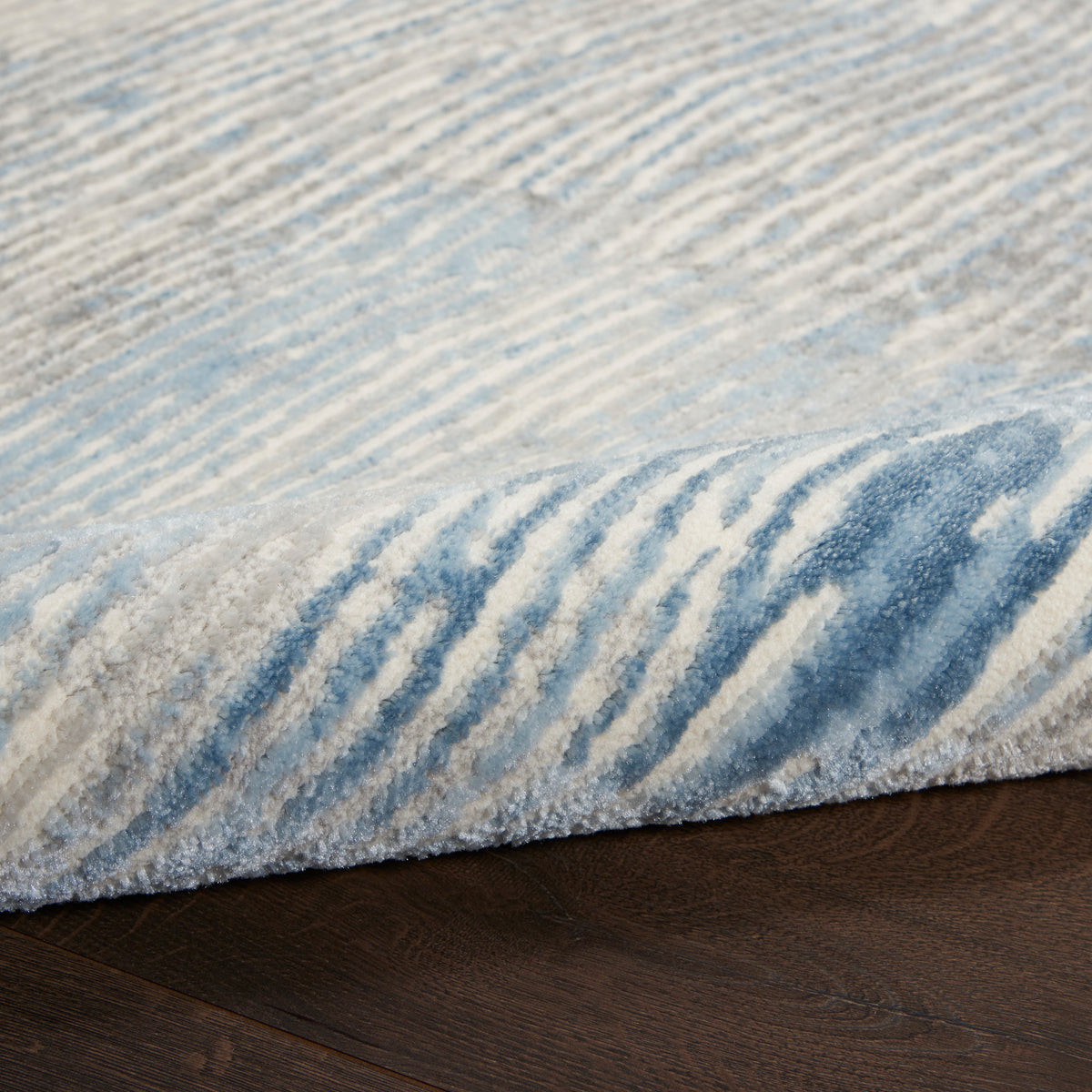 Solace SLA01 Ivory Grey Blue Rug