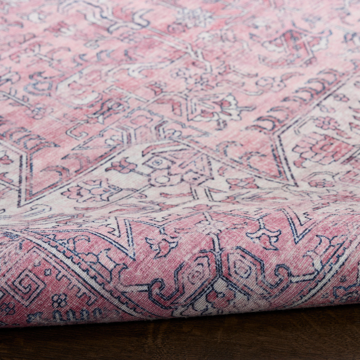 Nourison Washables NWB15 Pink Rug