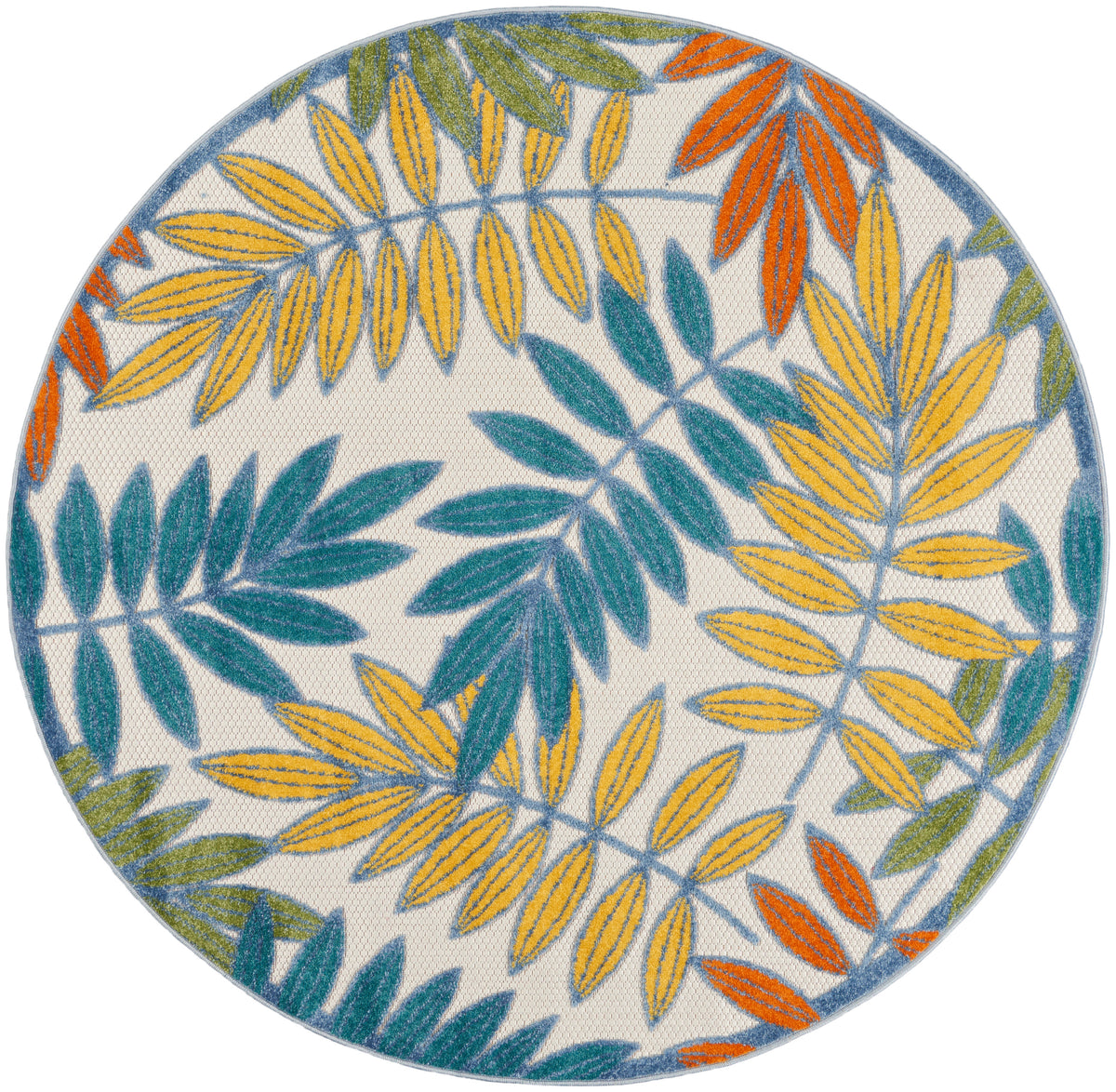 Aloha ALH18 Ivory Multicolor Rug