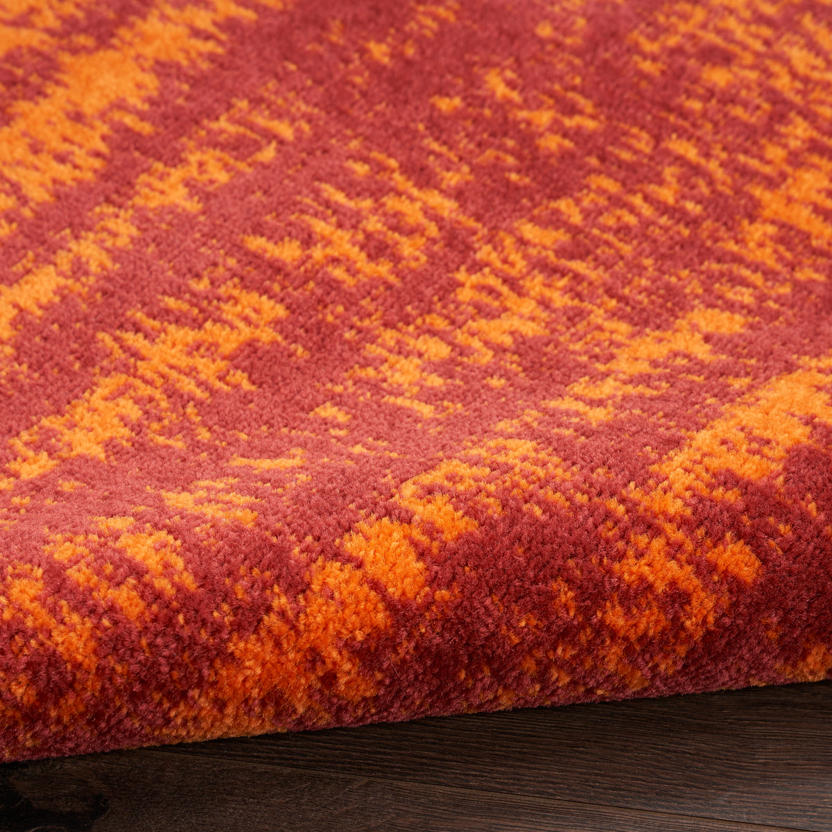 Nourison Essentials NRE03 Red Rug