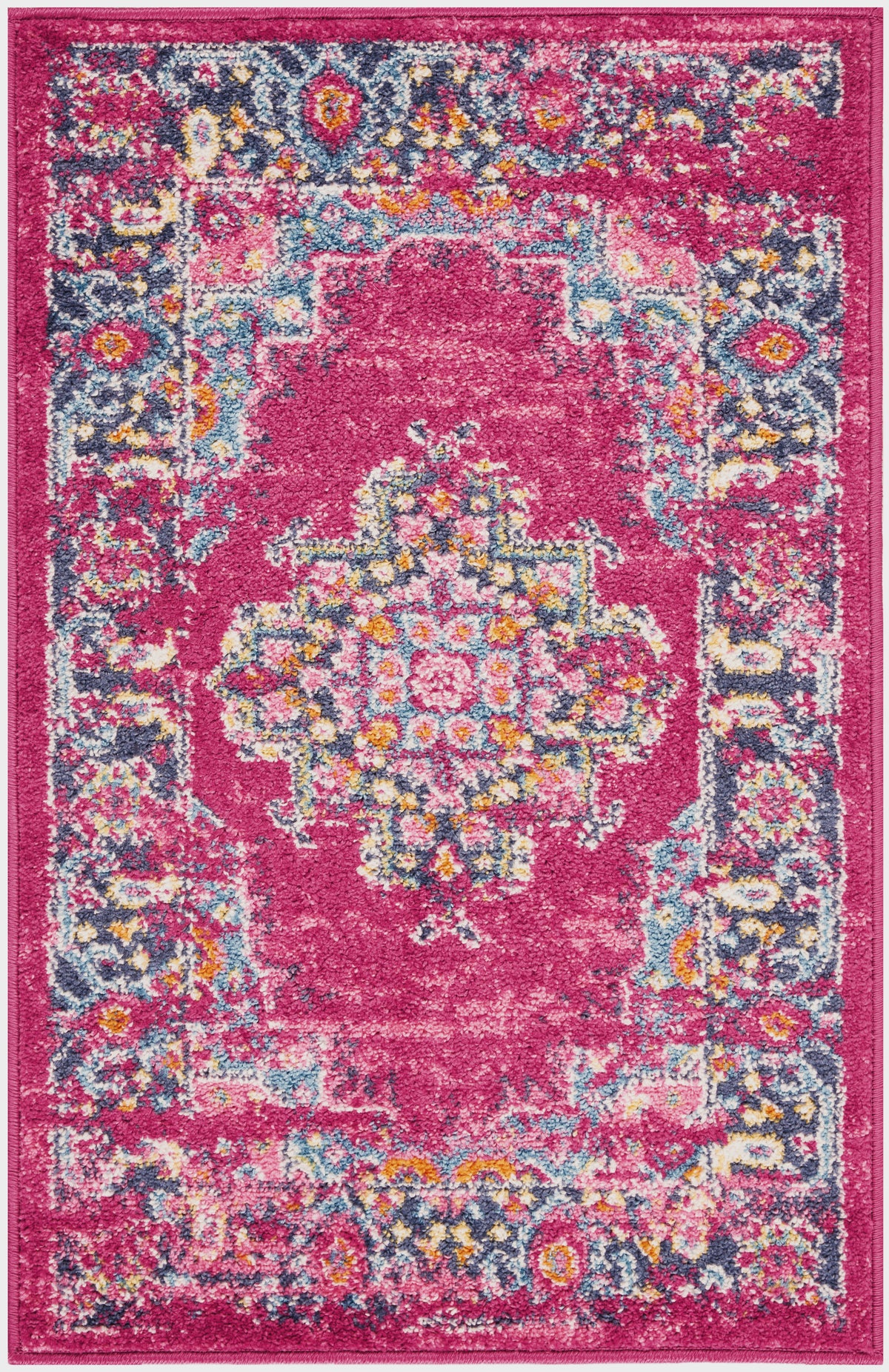 Passion PSN03 Fuchsia Rug