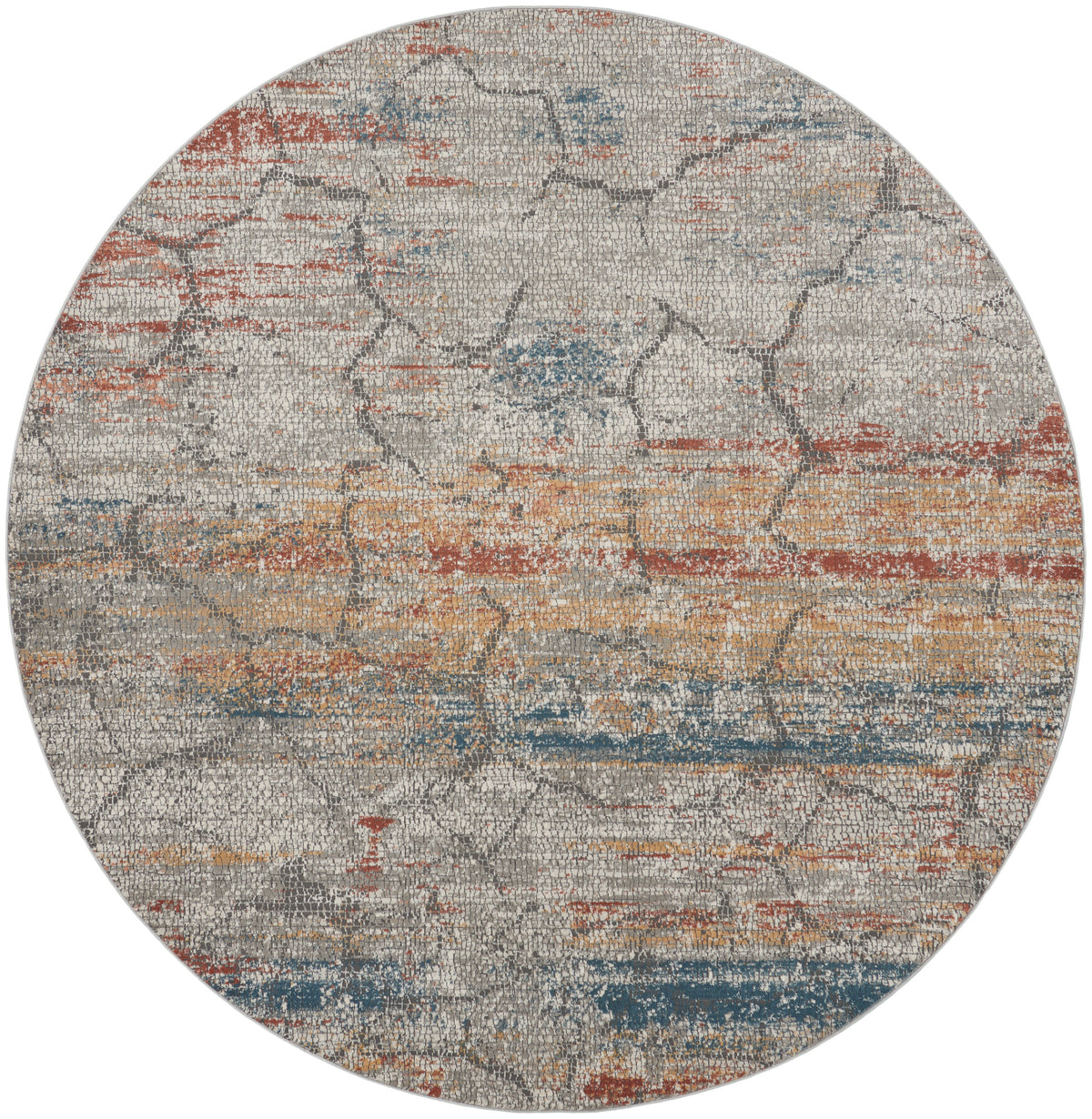 Rustic Textures RUS11 Multicolor Rug