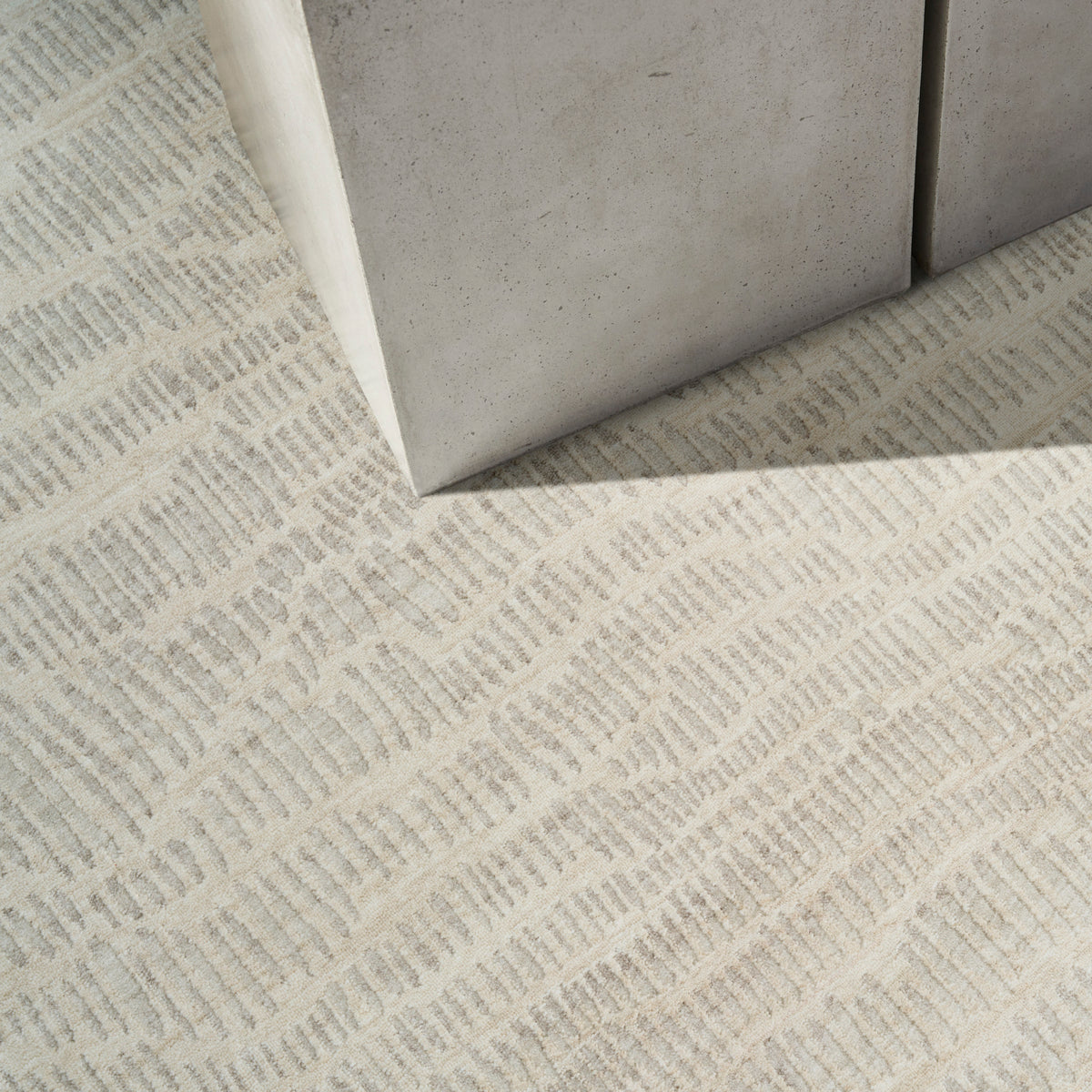 CK079 Notes NOT01 Ivory Silver Rug