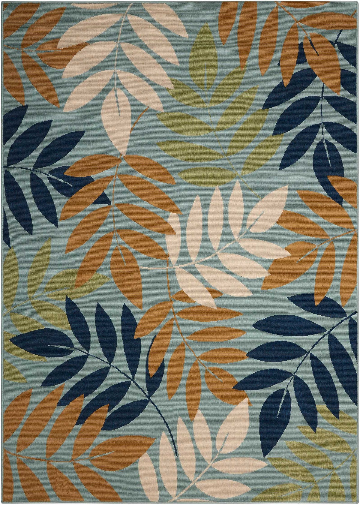 Caribbean CRB06 Blue Rug