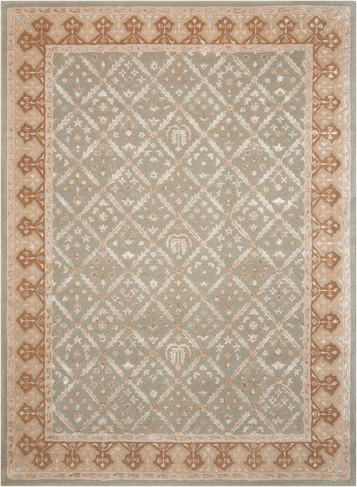 Symphony SYM01 Light Green Rug
