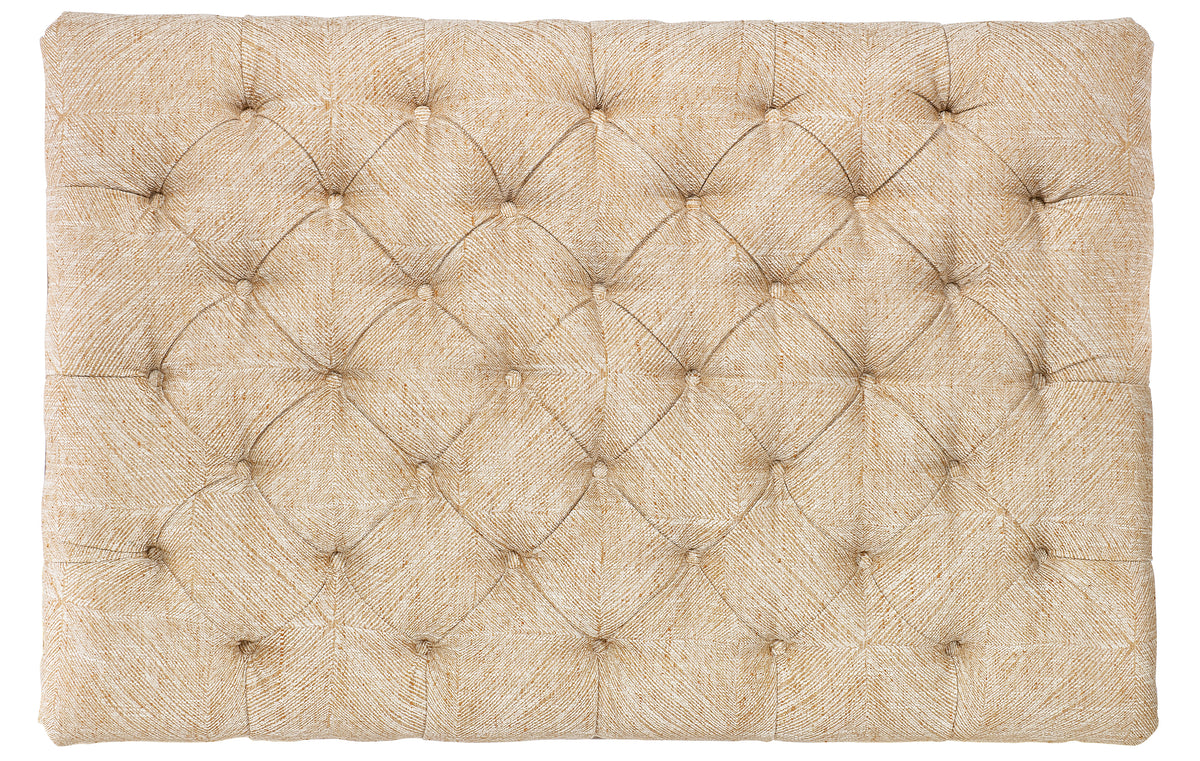 XL Rects Tufted Rectangle Ottoman
