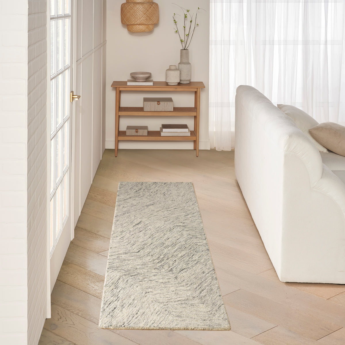 Pure Angles ANG01 Grey Rug